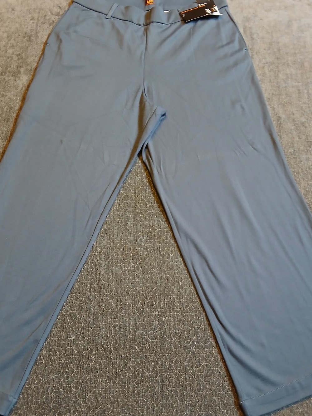 New with Tags (NWT) Women's Lee High Rise Wide Leg Trousers / Pants Slate Blue